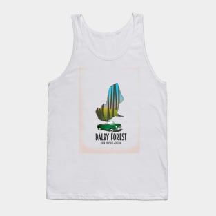 Dalby Forest North Yorkshire travel map Tank Top